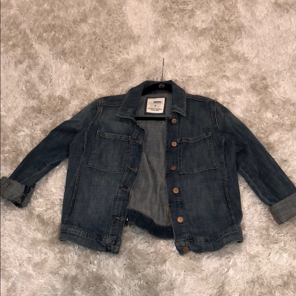 Sonoma Jean Jacket Denim